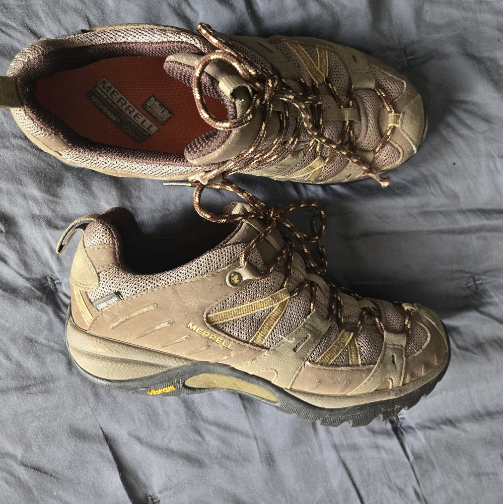 Merrell Brown Siren Sport Hiking Shoes Sz 8